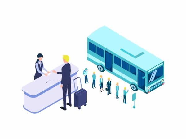 出入国する際の送迎